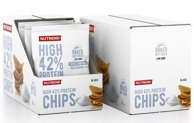 Nutrend high protein chips 6x40g