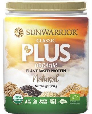 Sunwarrior protein classic plus 375 g - bez príchuti