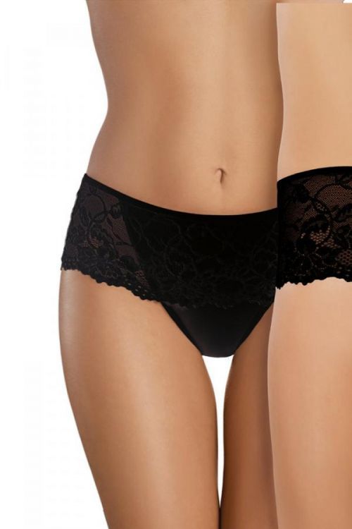 Dámske tangá 039 black - Gabidar čierna XL
