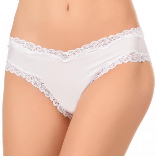 Nohavičky 3764 biela - Leilieve biela XL