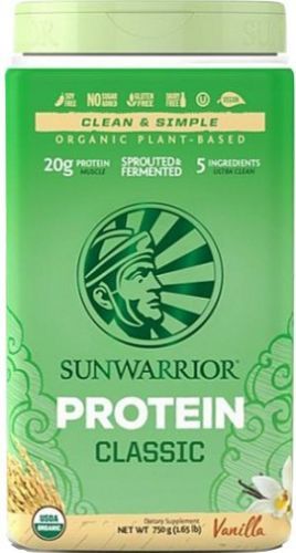 Sunwarrior protein classic 750 g - bez príchuti