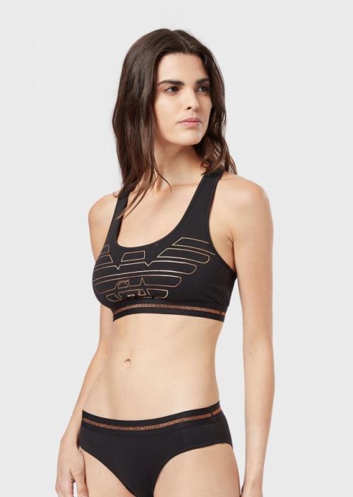 Nohavičky 164213 9A232 00020 čierna - Emporio Armani čierna S