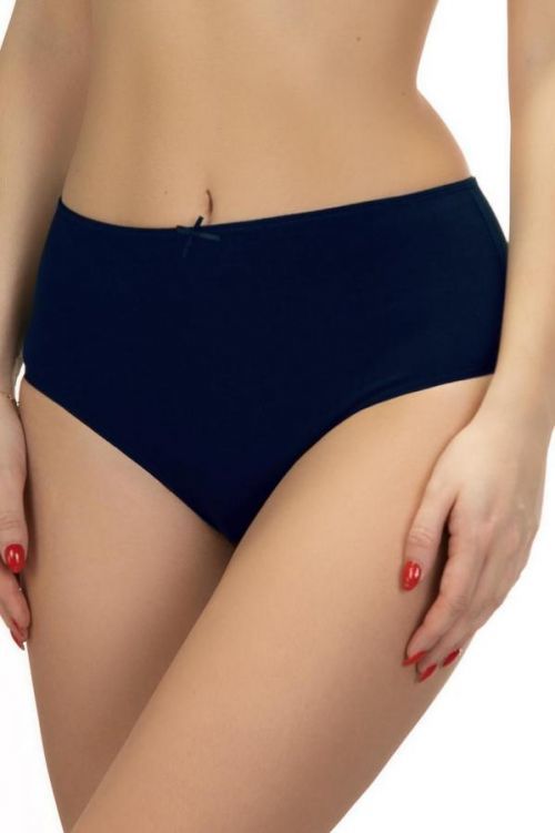 Dámske nohavičky MIDI L-400MD-04EX 2-pack tmavě modrá XXXXL