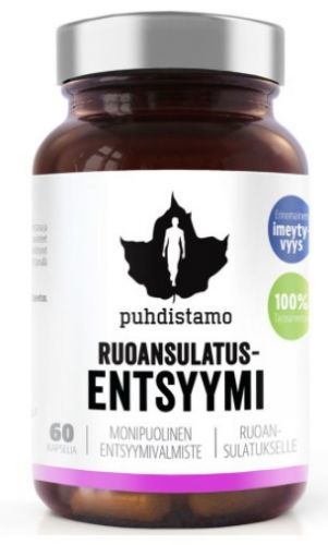 Puhdistamo digestive enzymes 60 kapsúl