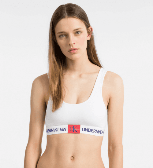 Športová podprsenka QF4918E - Calvin Klein biela S