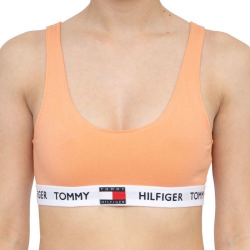 Športová podprsenka UW0UW02225-TD9 oranžová - Tommy Hilfiger oranžová L