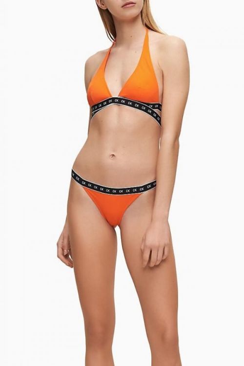 Spodný diel plaviek KW0KW00945-SCA oranžová - Calvin Klein oranžová L