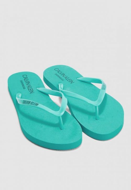 Šľapky KW0KW00397-325 tyrkysová - Calvin Klein tyrkysová 37/38