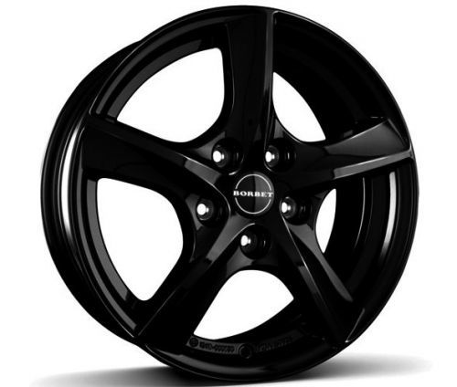 borbet tl (bg) 6x15 5x100 et38 čierny lak