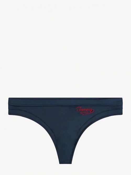 Tangá UW0UW01867-416 modrá - Tommy Hilfiger tmavo modrá L