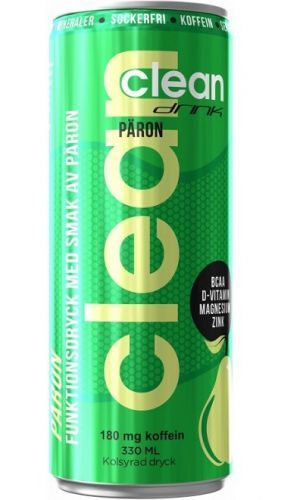 Clean drink bcaa 330 ml - hruška