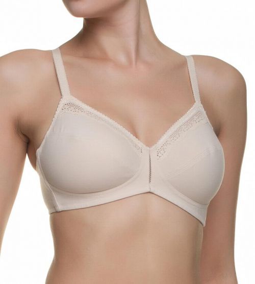 Podprsenka bez kostice Cotton Beauty N - Triumph biela (0003) 075C
