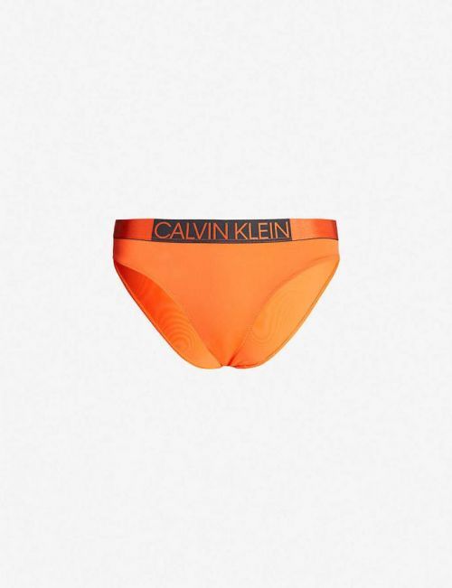 Spodný diel plaviek KW0KW00659-659 oranžová - Calvin Klein oranžová L