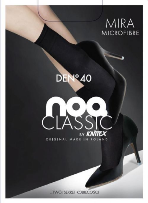 Dámske ponožky MIRA černá UNI