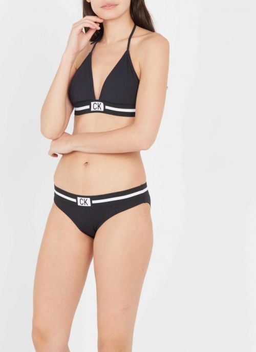 Spodný diel plaviek KW0KW00930-BEH čierna - Calvin Klein čierna L