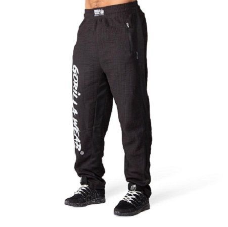 Gorilla wear pánske tepláky augustine old school pants black - l/xl