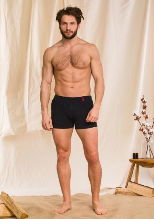 Pánske boxerky MXM 155 černá 2XL
