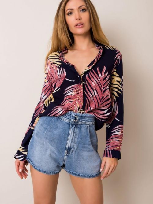 Dámske modré kraťasy XS