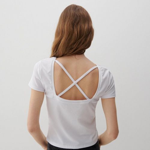 Reserved - Ladies` blouse - Biela
