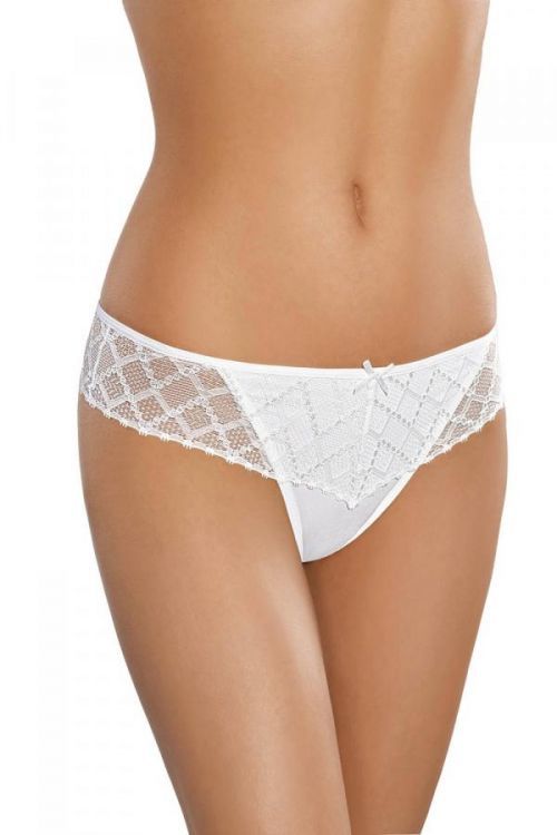 Dámske tangá 169 white - Gabidar biela M