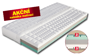 Matrace zo studenej peny Manet Dřevočal 80 x 195 cm Úplet