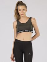 Športový top TOMMY LIFE khaki S