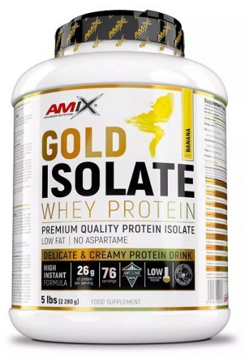 Amix gold whey protein isolate 2280 g - banán