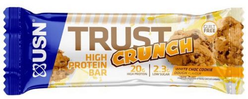 Usn trust crunch 60g - biela čokoláda so sušenkou