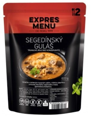 Expres menu segedínsky guláš 600g