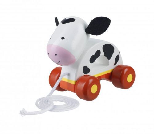 Orange Tree Toys Ťahacia kravička nový design / Cow pull along