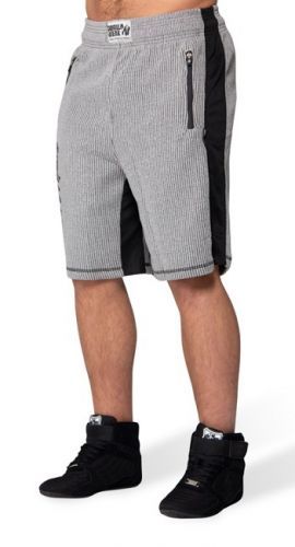 Gorilla wear pánske šortky augustine old school shorts grey