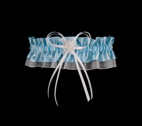 Podväzok PW-31 bielomodrá - Julimex bielo-modrá UNI