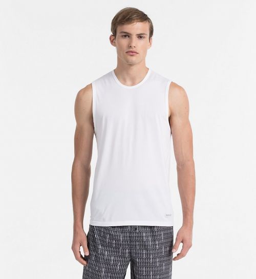 Calvin Klein Tielko Pánske Biele XL