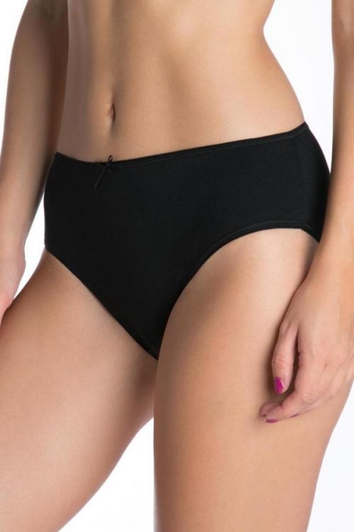 Dámske nohavičky BIKINI L-400B-02ex 3-pack černá XXXL