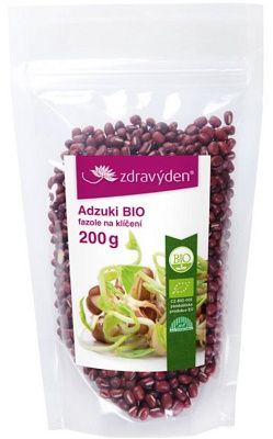 Zdravý den adzuki bio 200 g - fazuľa na klíčení