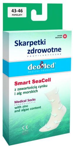 Ponožky SMART SEACELL - JJW DEOMED tmavě šedá 35-38