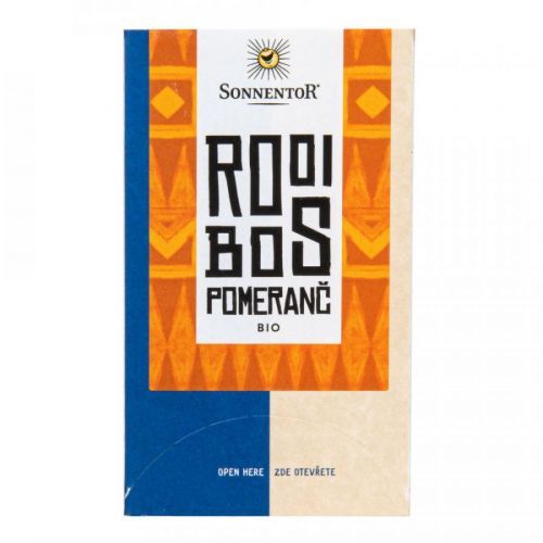 Čaj rooibos pomaranč 32,4 g BIO   SONNENTOR