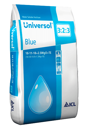 ICL Universol 18-11-18+2,5MgO+TE Modrý 25 Kg