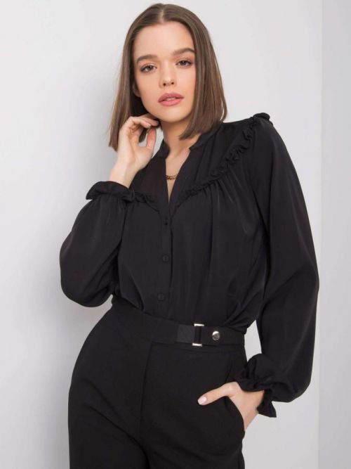 Dámska čierna blúzka OH BELLA S