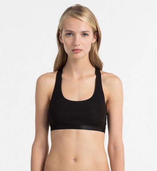 Podprsenka bez kostice QF4141E čierna - Calvin Klein čierna S