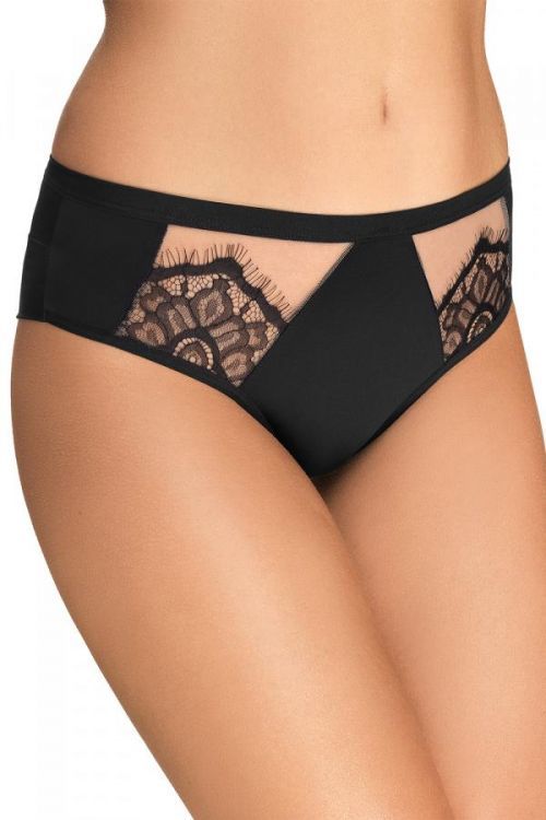 Dámske nohavičky brazilky Gorsenia K616 Memphis černá s