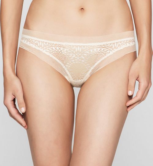 Nohavičky Black Endless QF1788E - Calvin Klein smotanová L