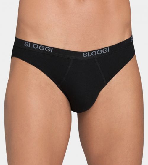Pánske slipy Sloggi MEN BASIC MINI - Sloggi černá S