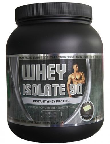 Titánus whey isolate 90 2000g - čokoláda