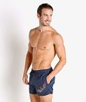 Pánske plavkové šortky 211733 1P423 06935 námornícka modrá - Emporio Armani navy blue 50