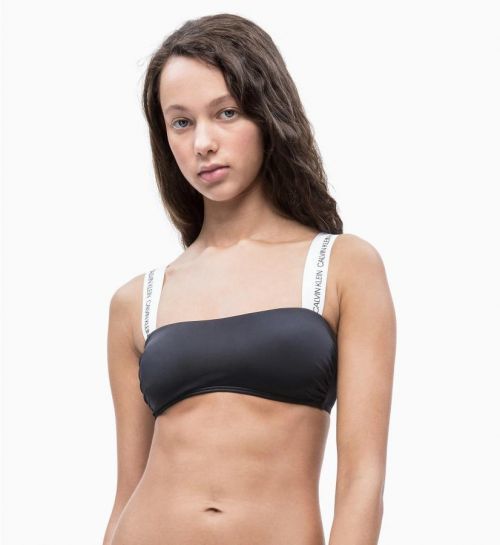 Vrchný diel plaviek KW0KW00548 zelená - Calvin Klein zelená M