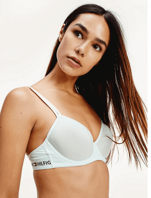 Podprsenka s kosticou UW0UW01822-CF0 zelená - Tommy Hilfiger zelená 70B