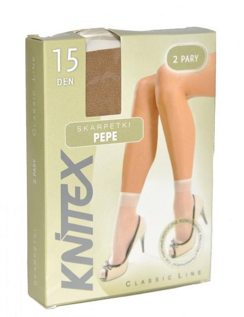 Dámske ponožky KNITTEX Pepe A'2 béžová / ep.béžový univerzálny