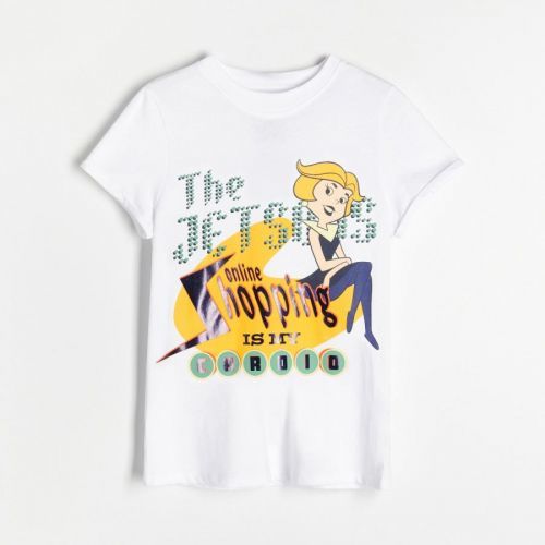 Reserved - Ladies` t-shirt - Biela