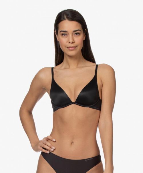 Dámska podprsenka QF5913E-001 čierna - Calvin Klein čierna 70C